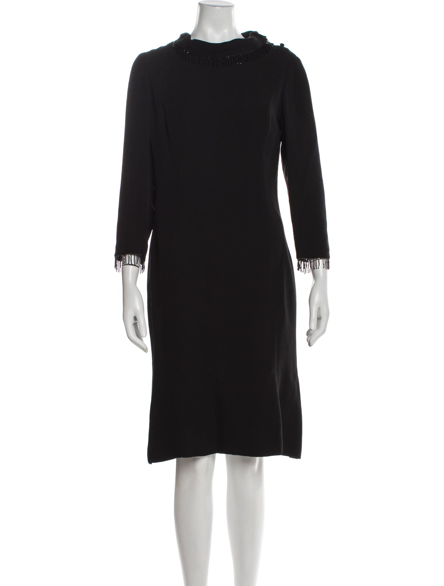 Carolina Herrera Silk Midi Length Dress