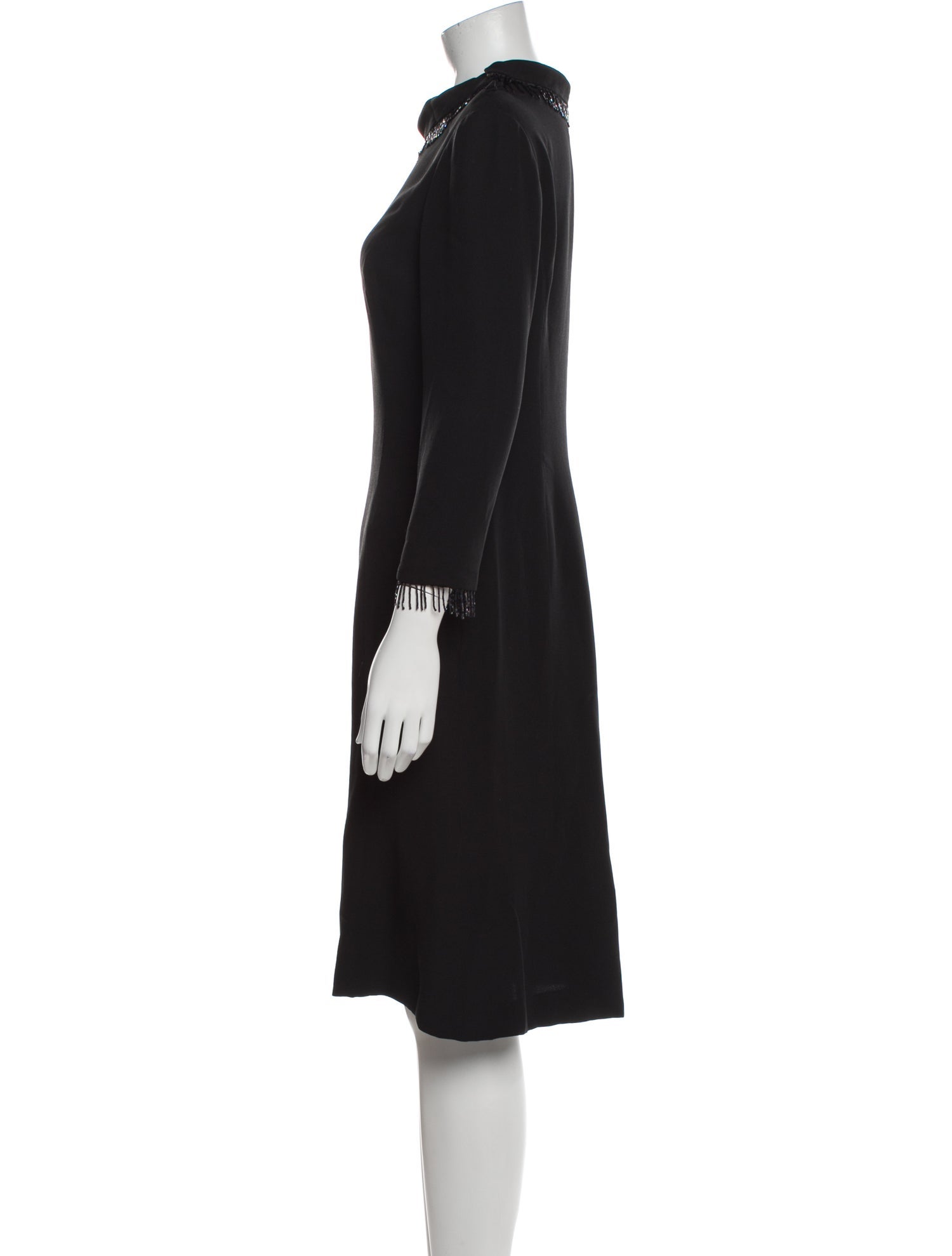 Carolina Herrera Silk Midi Length Dress
