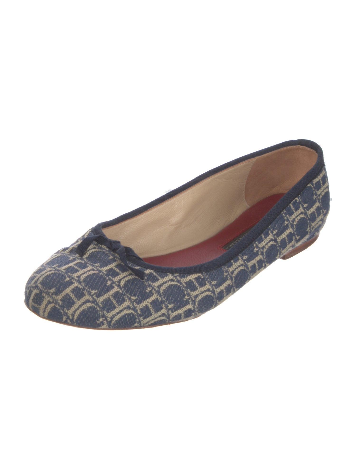 Carolina Herrera Printed Ballet Flats