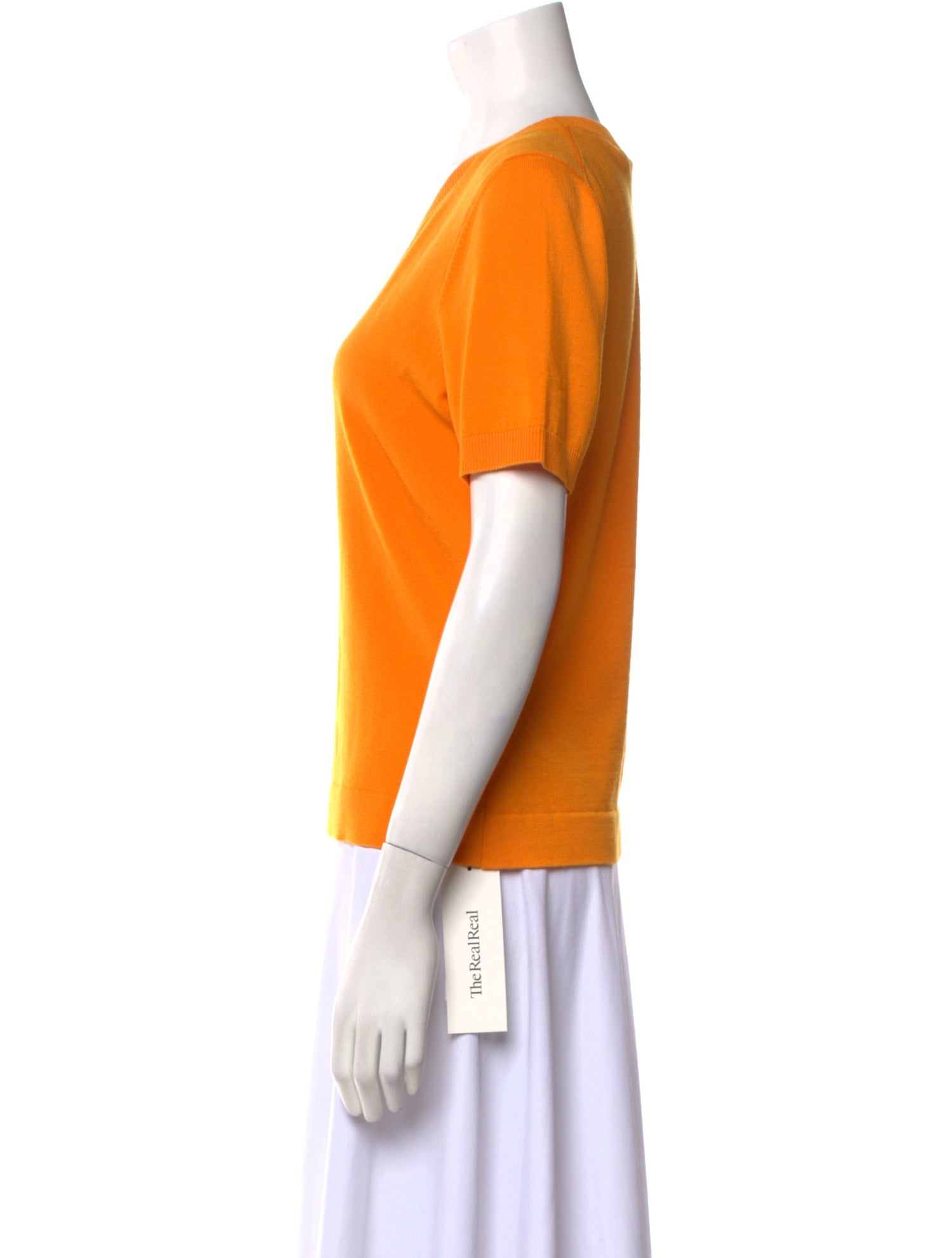 Carolina Herrera Virgin Wool Crew Neck T-Shirt