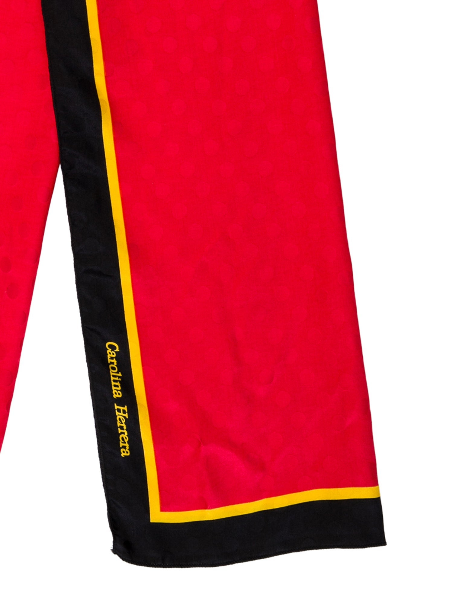 Carolina Herrera Silk Printed Scarf