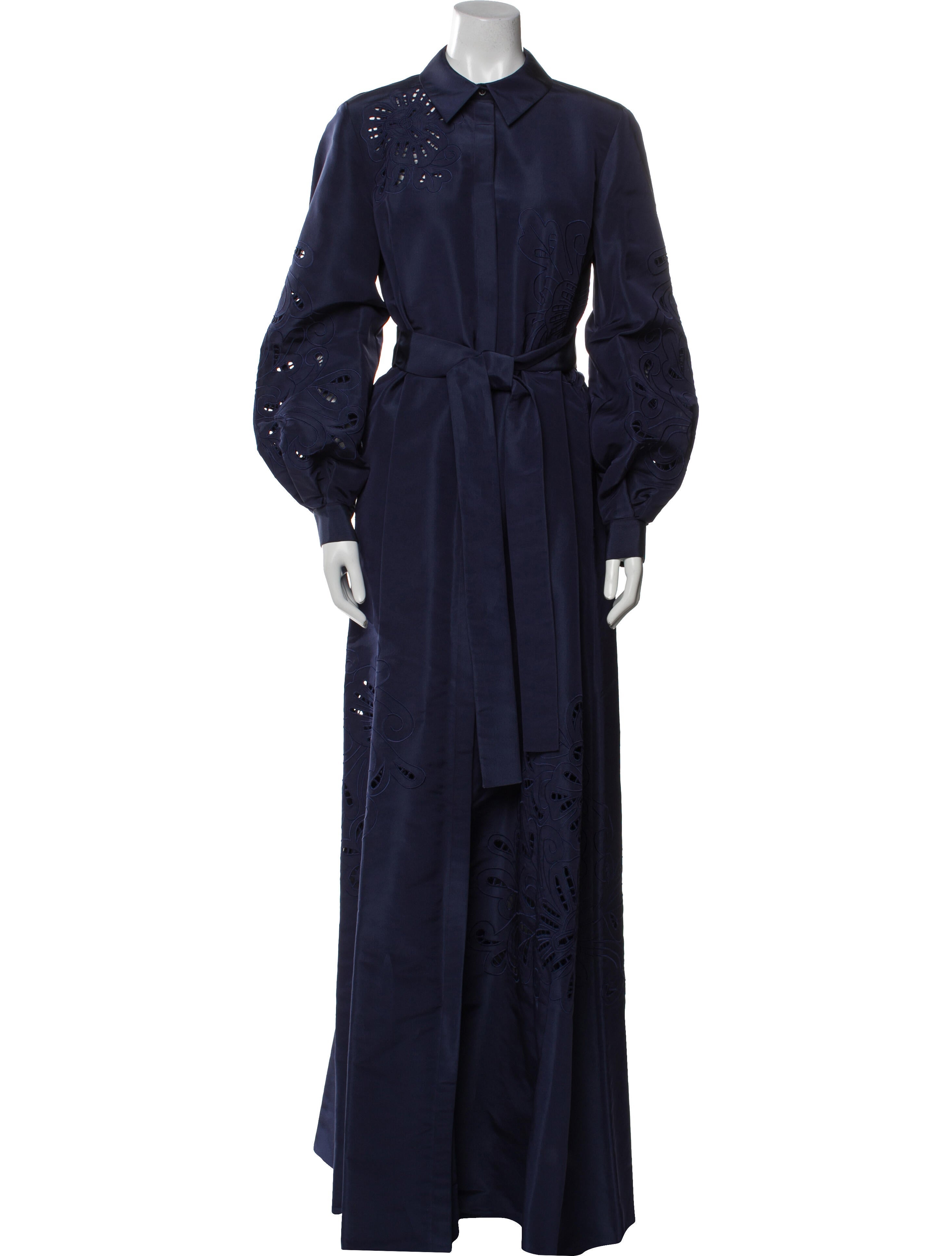 Carolina Herrera Silk Long Dress