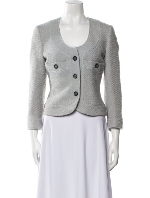 Carolina Herrera Wool Evening Jacket