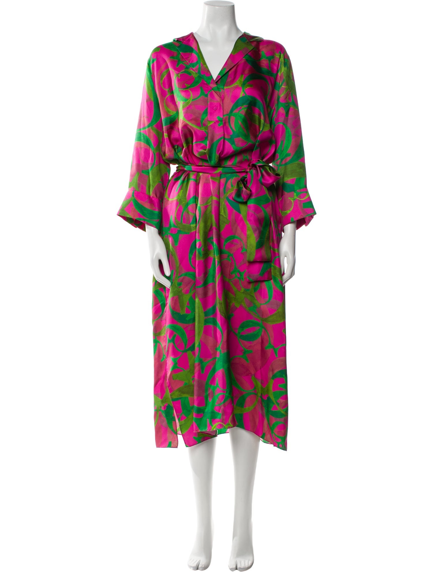 Carolina Herrera Silk Long Dress w/ Tags