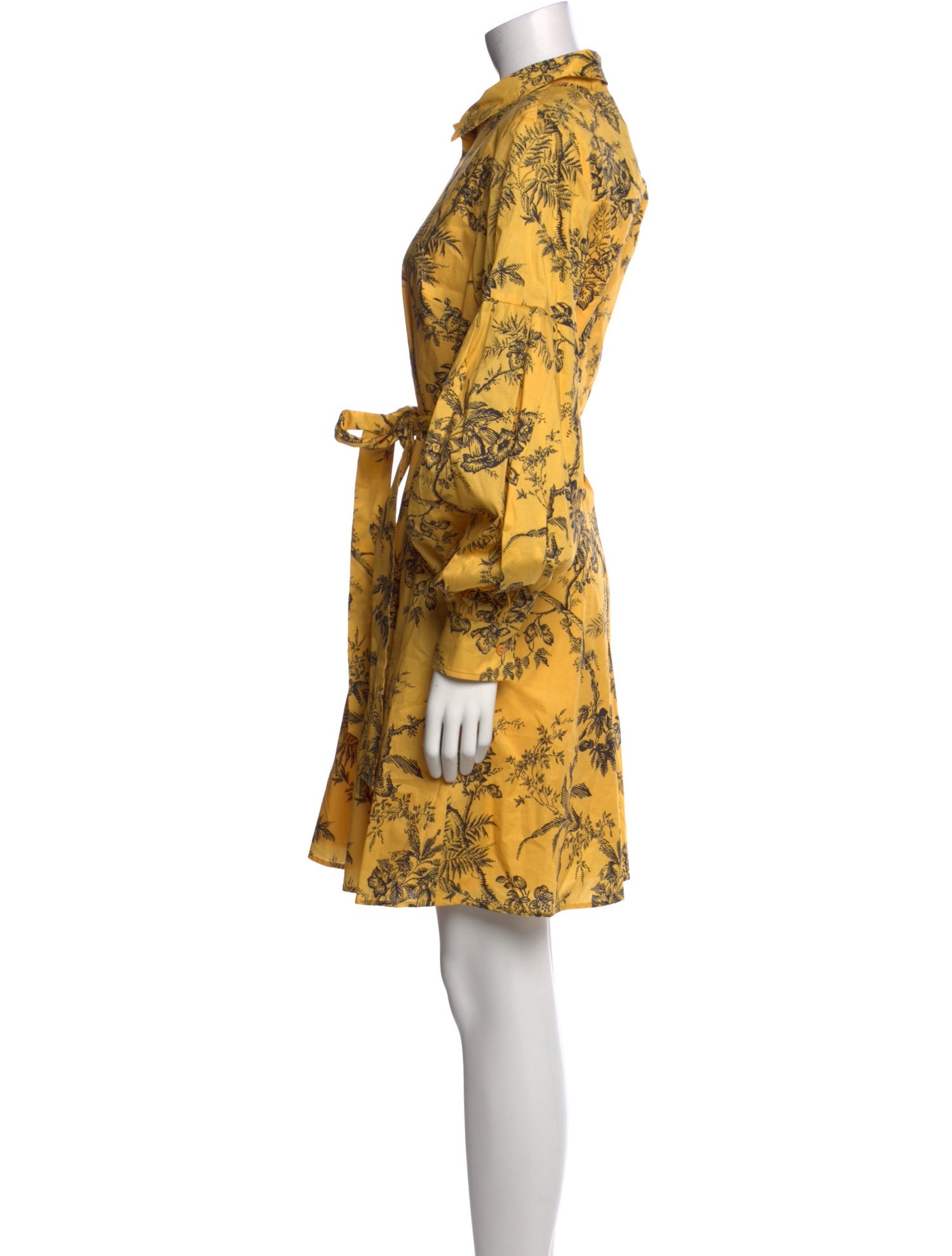 Carolina Herrera Floral Print Mini Dress w/ Tags