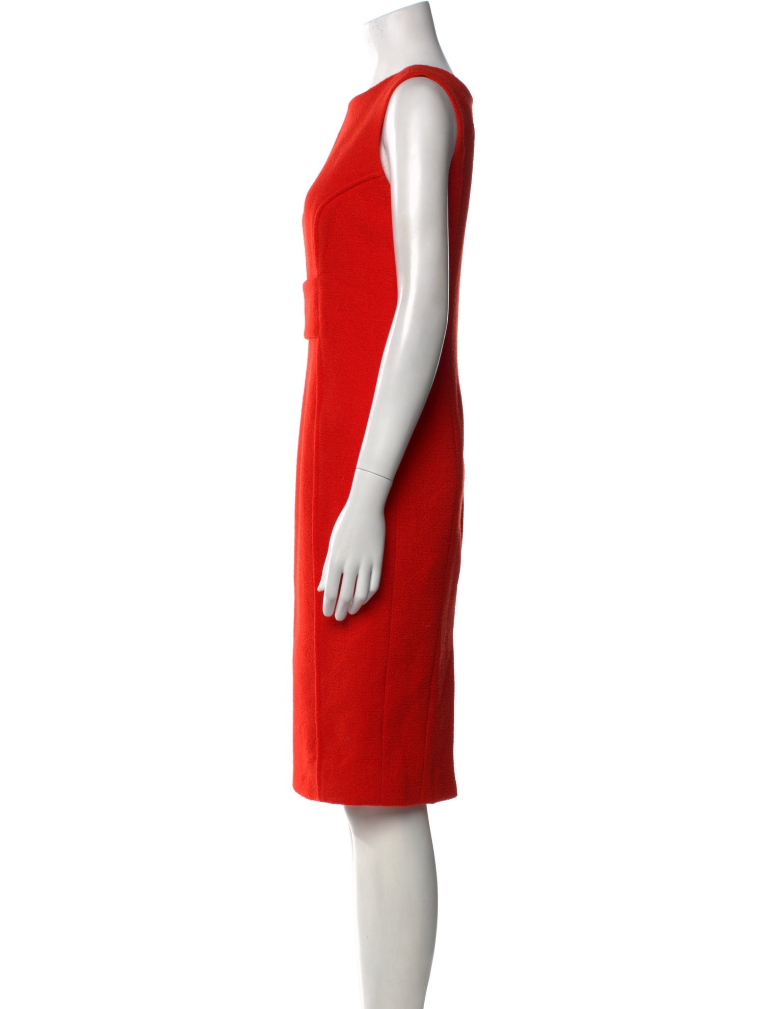Carolina Herrera Virgin Wool Knee-Length Dress