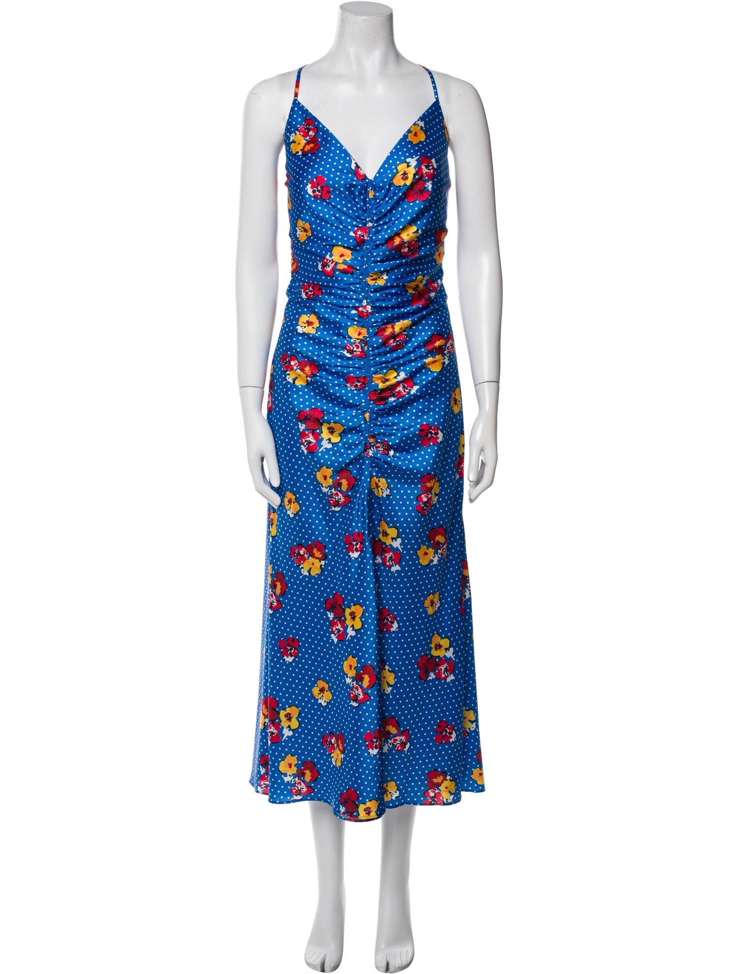 Carolina Herrera Printed Long Dress