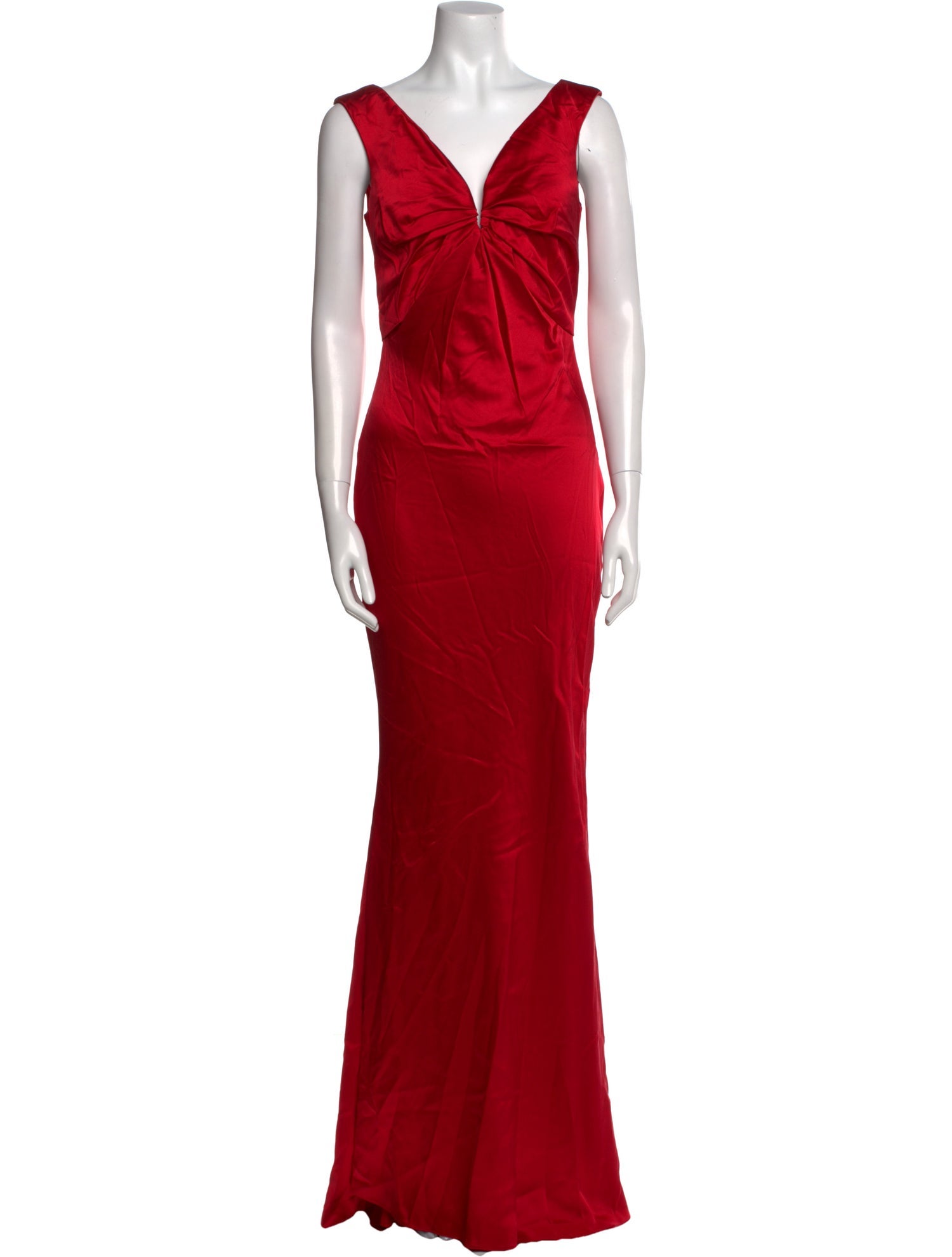 Carolina Herrera Silk Long Dress