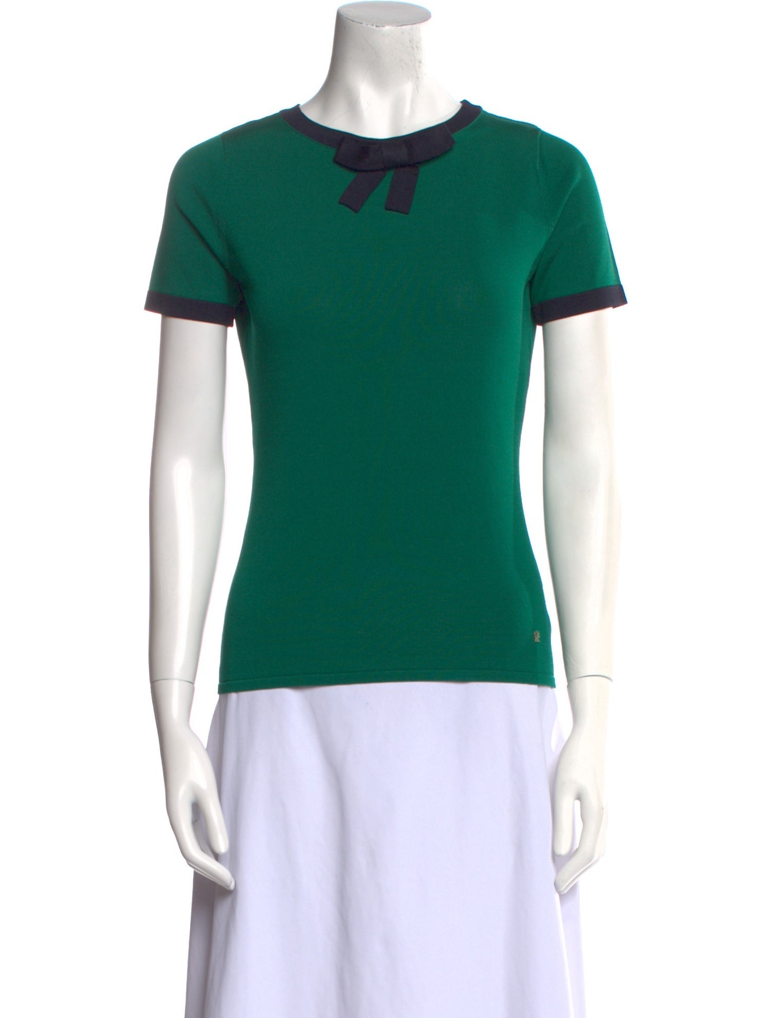 Carolina Herrera Crew Neck Short Sleeve T-Shirt