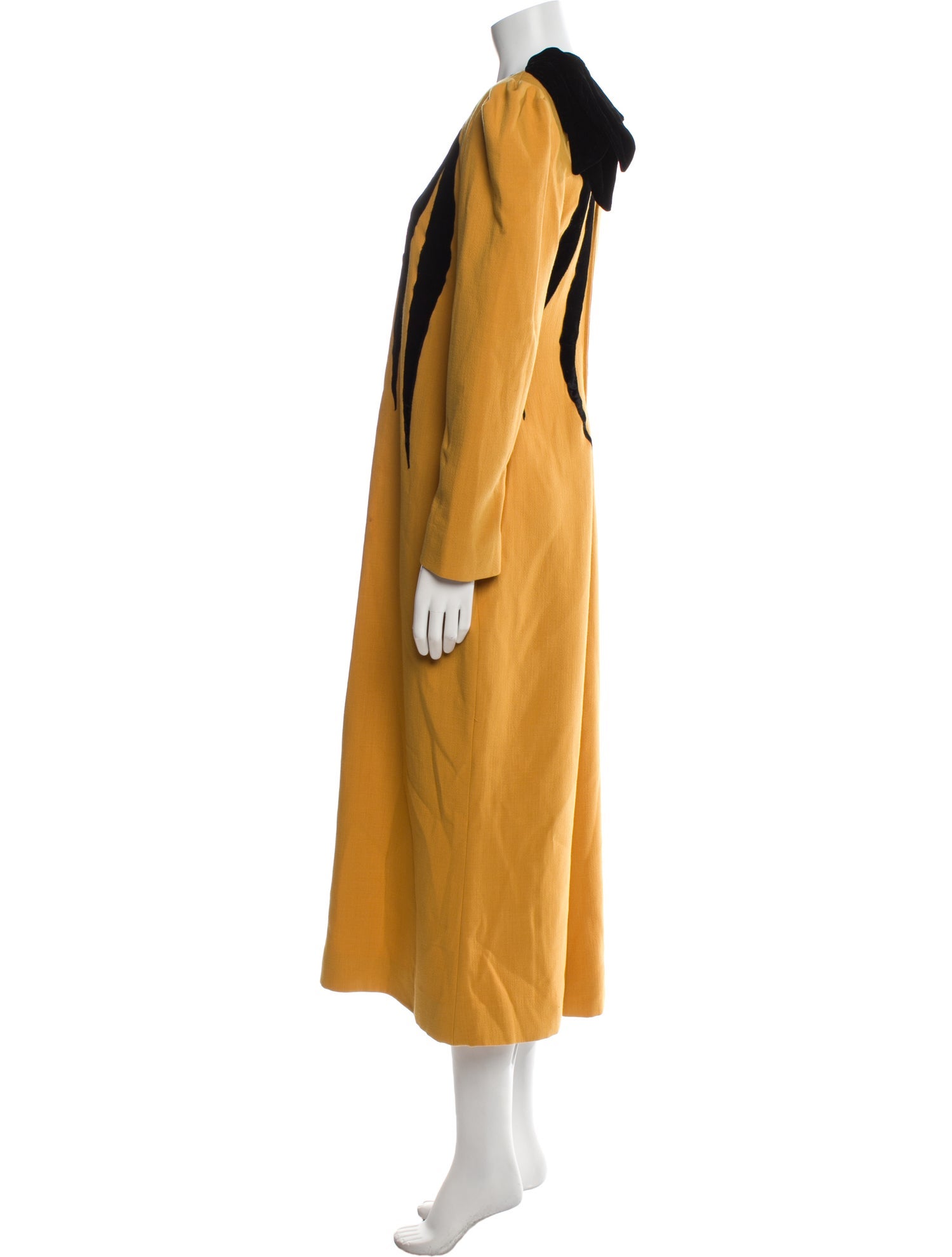 Carolina Herrera V-Neck Long Dress