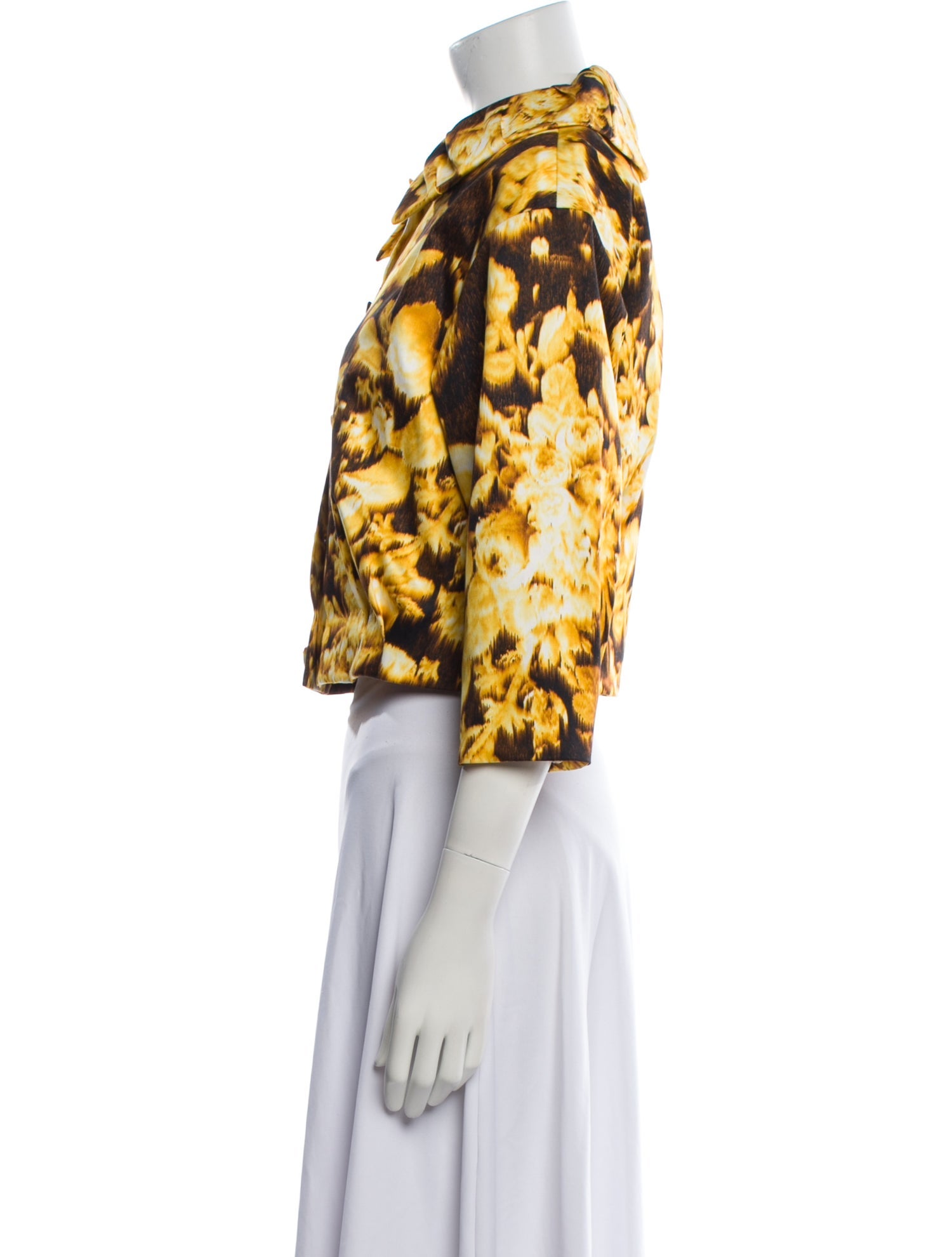 Carolina Herrera Printed Bolero