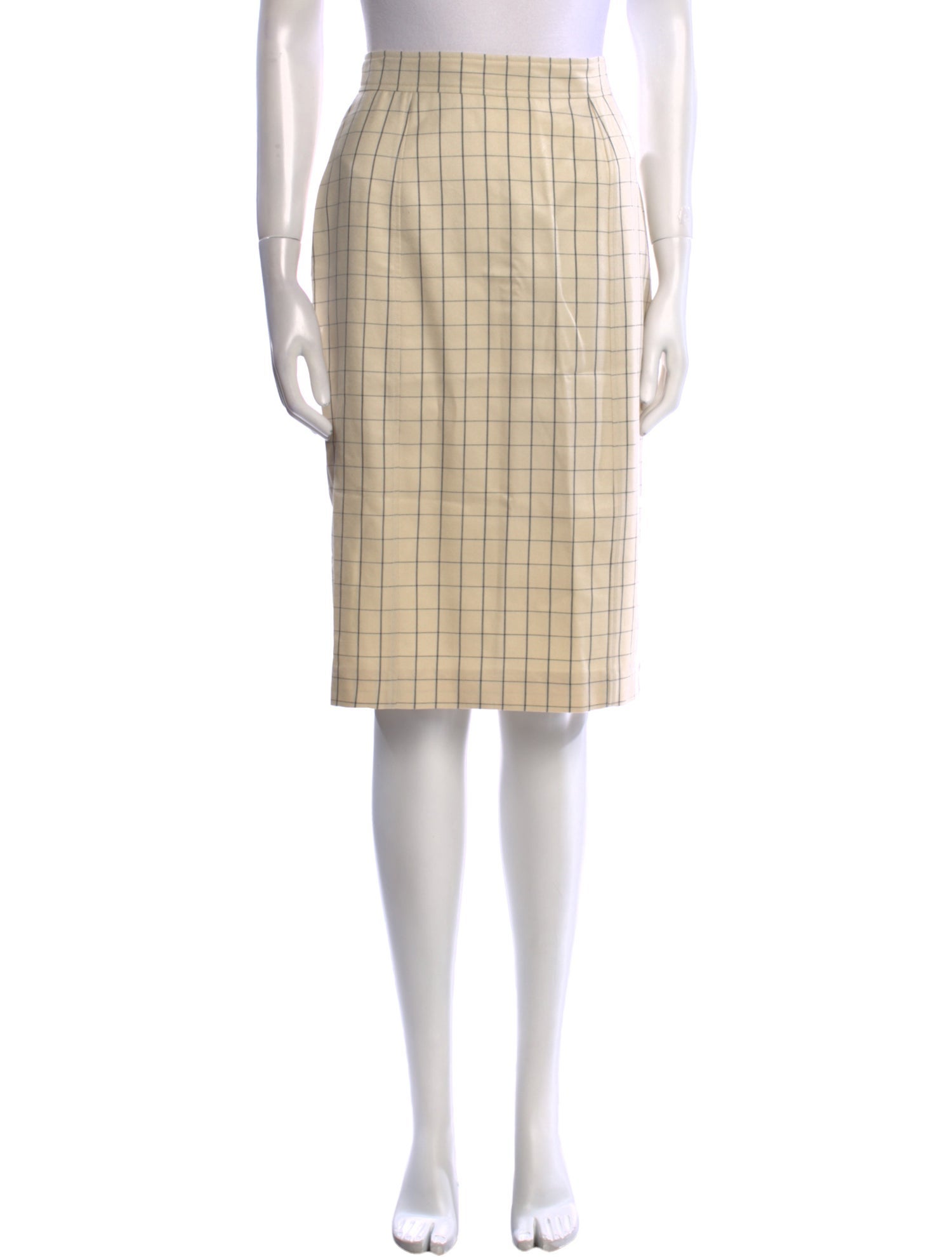 Carolina Herrera Virgin Wool Knee-Length Skirt w/ Tags