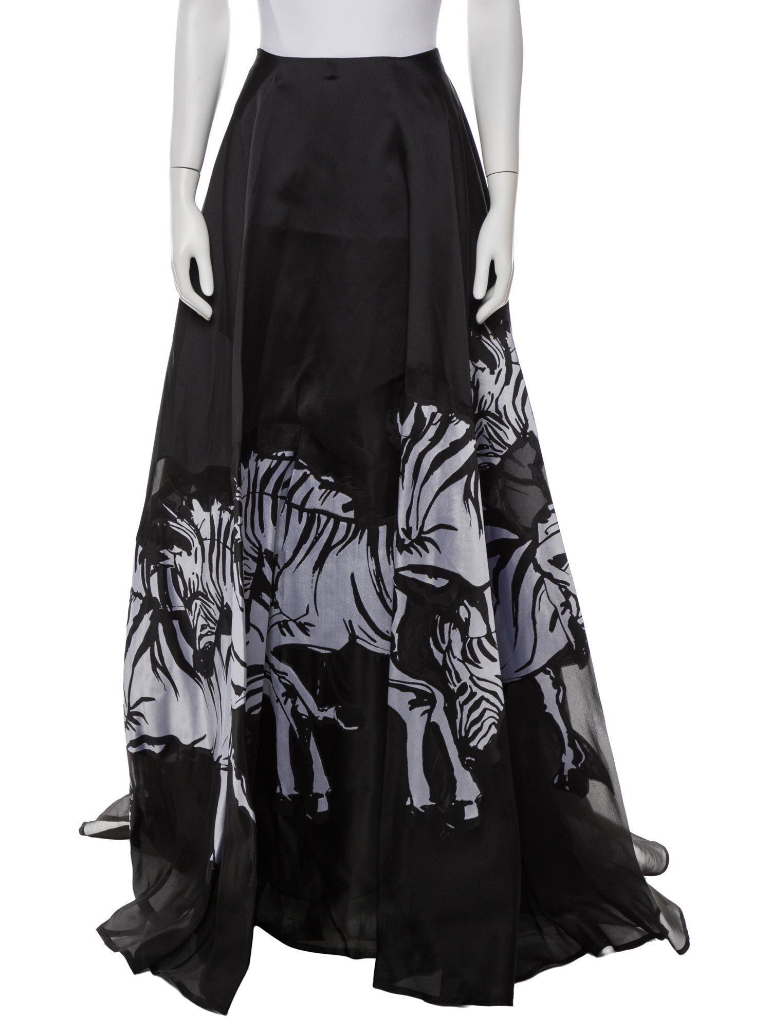 Carolina Herrera Printed Long Skirt