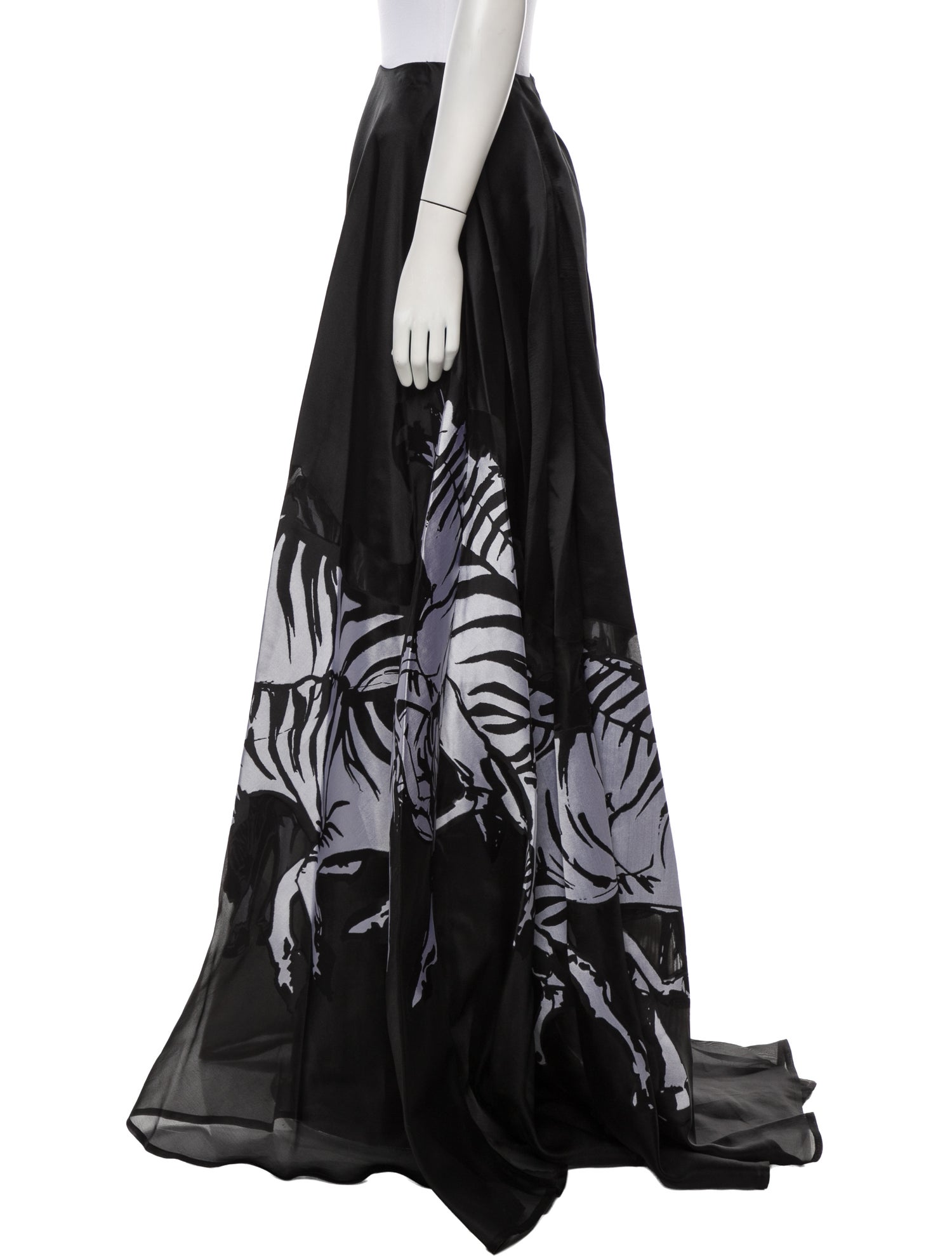 Carolina Herrera Printed Long Skirt