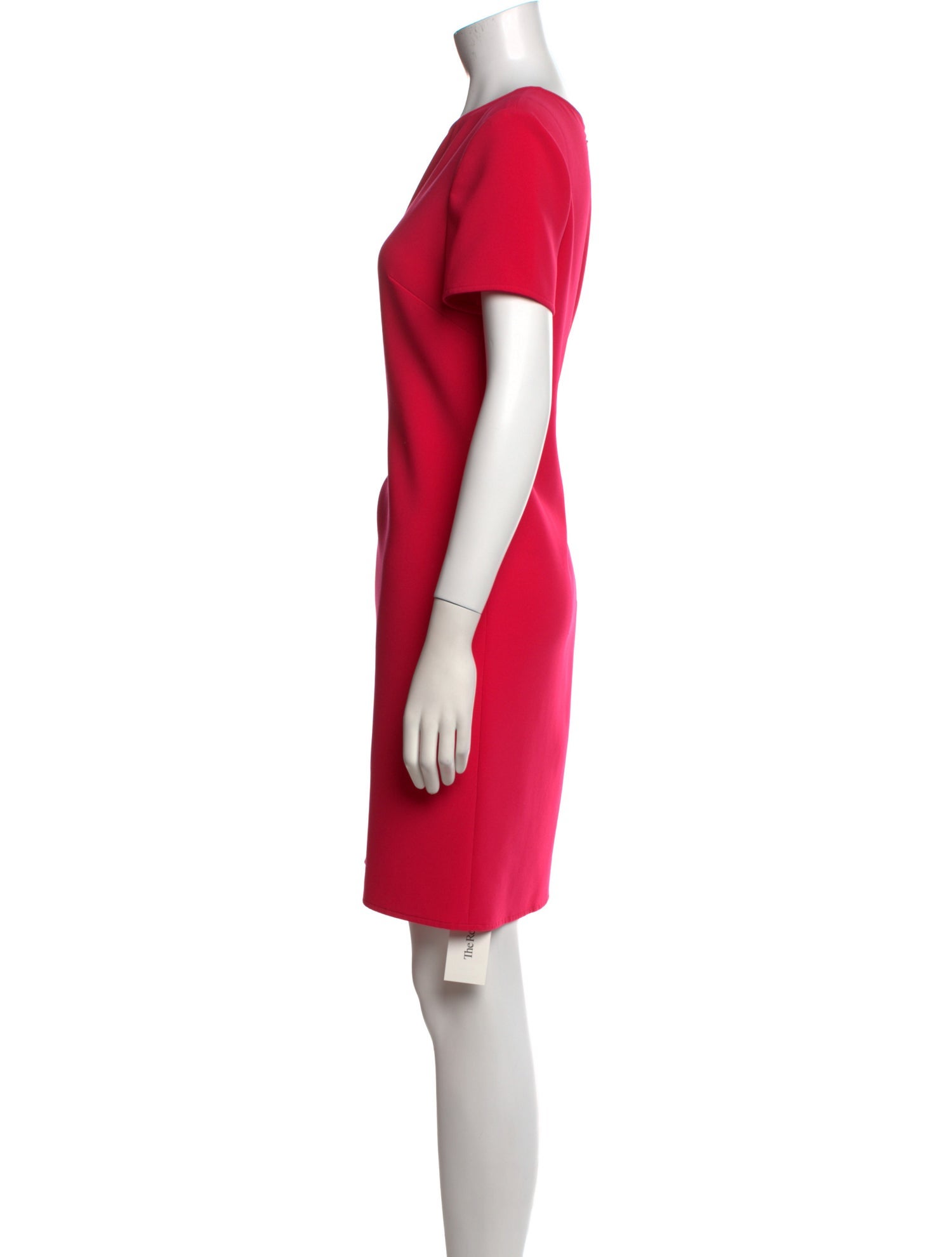 Carolina Herrera Crew Neck Mini Dress