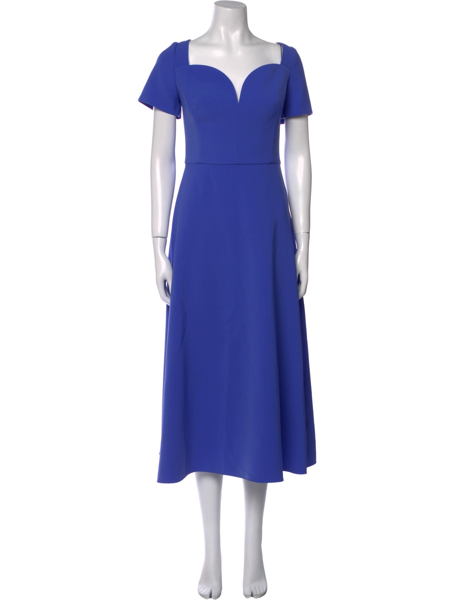 Carolina Herrera Square Neckline Long Dress w/ Tags