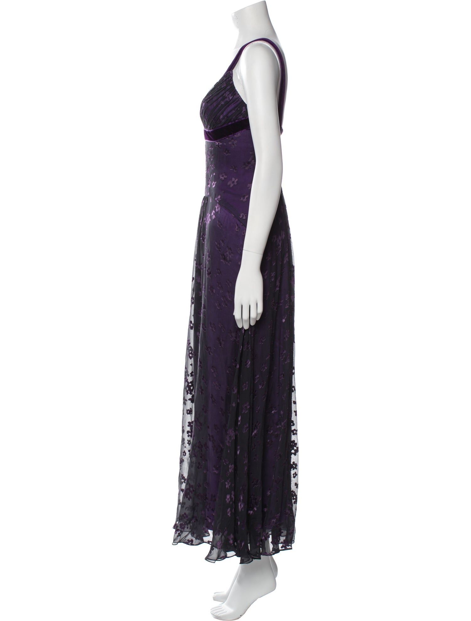 Carolina Herrera Silk Long Dress