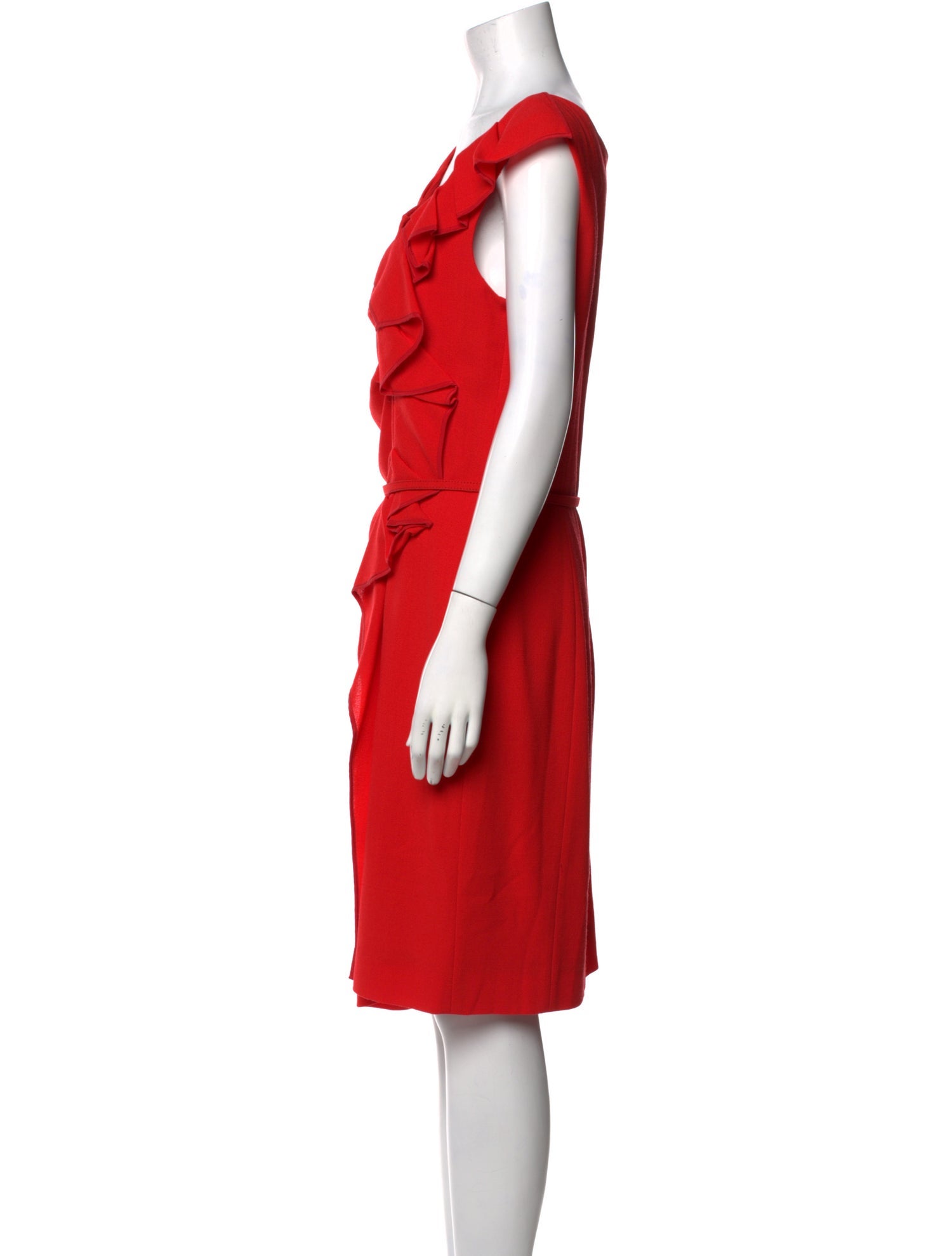Carolina Herrera Virgin Wool Knee-Length Dress