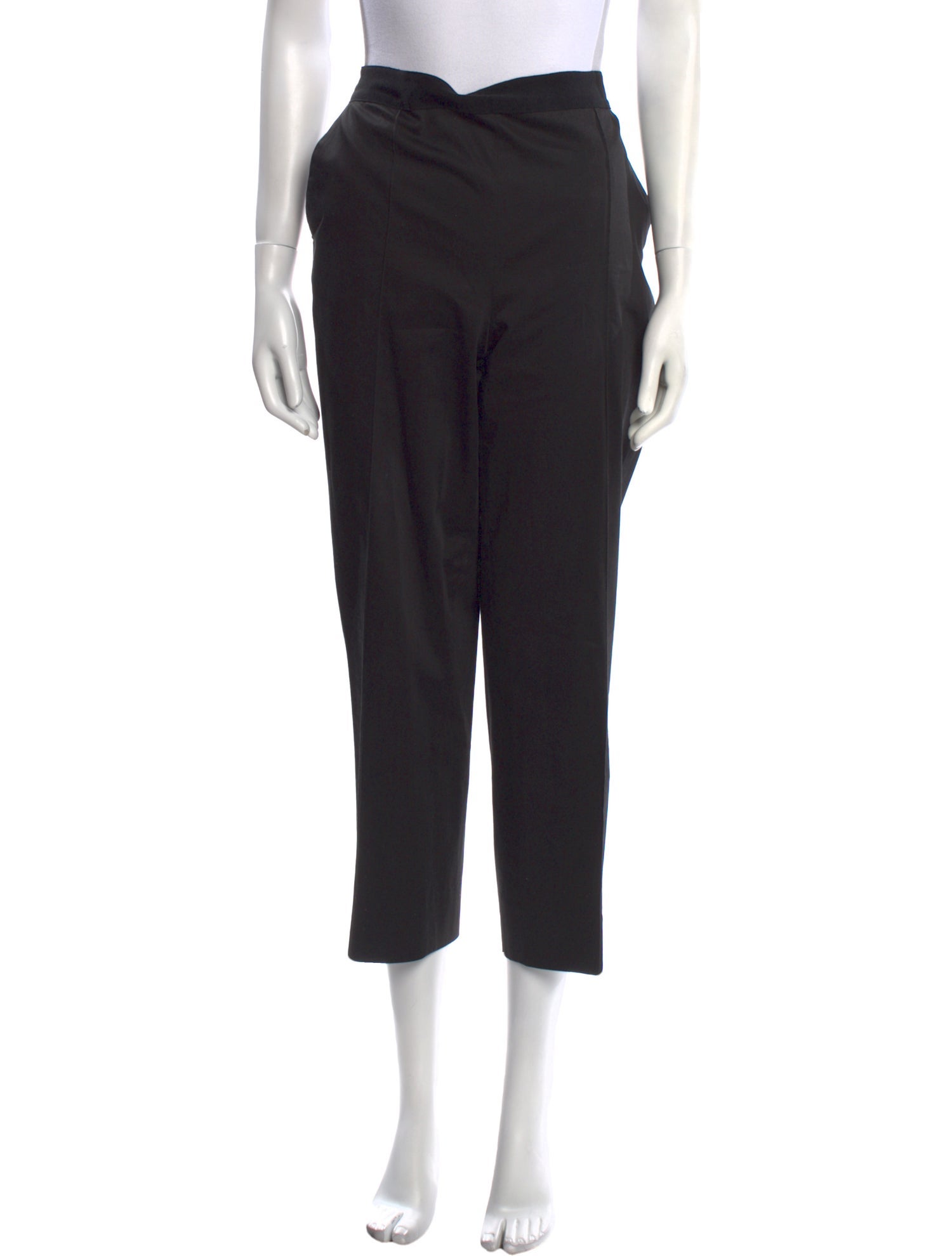 Carolina Herrera Virgin Wool Straight Leg Pants