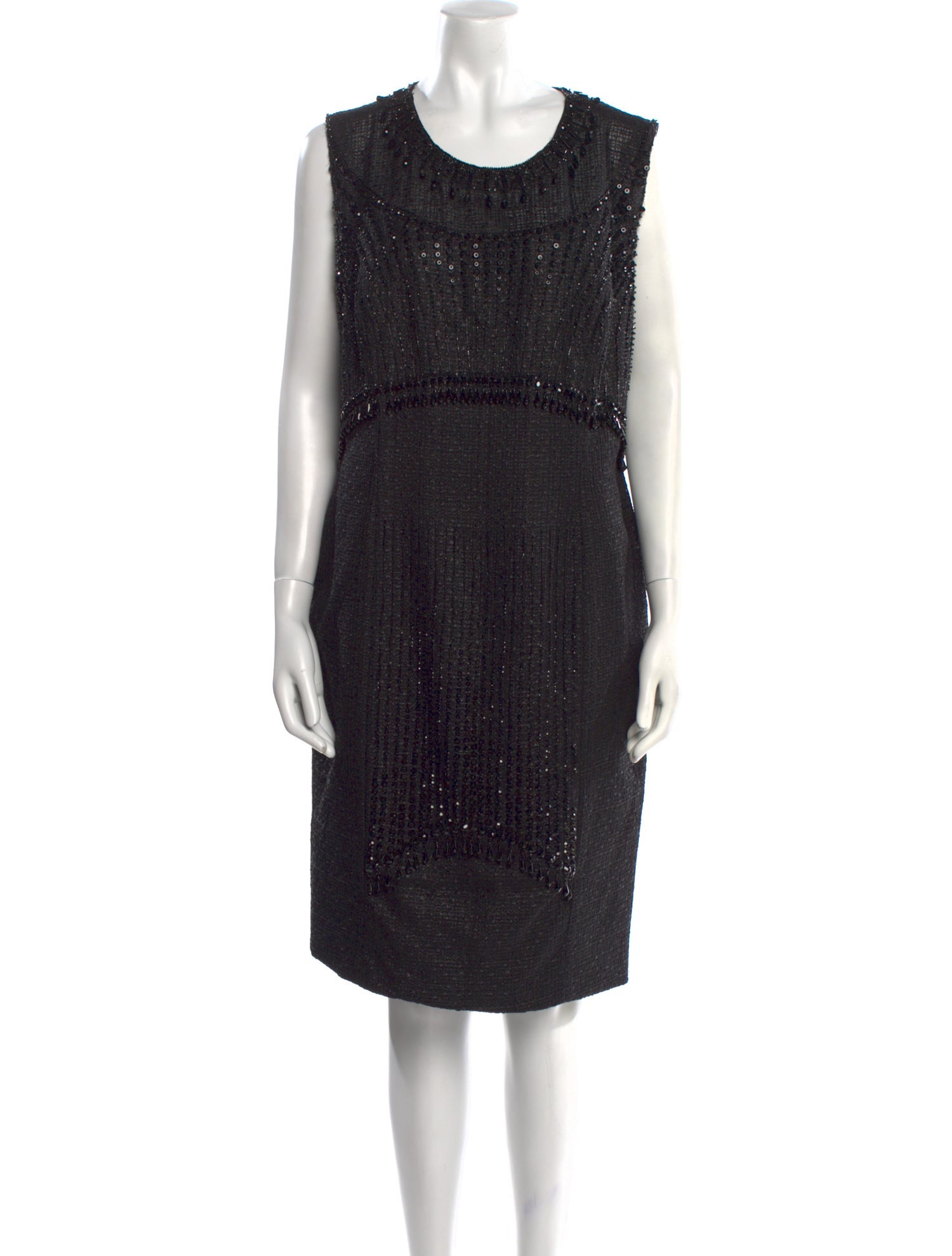 Carolina Herrera Wool Knee-Length Dress