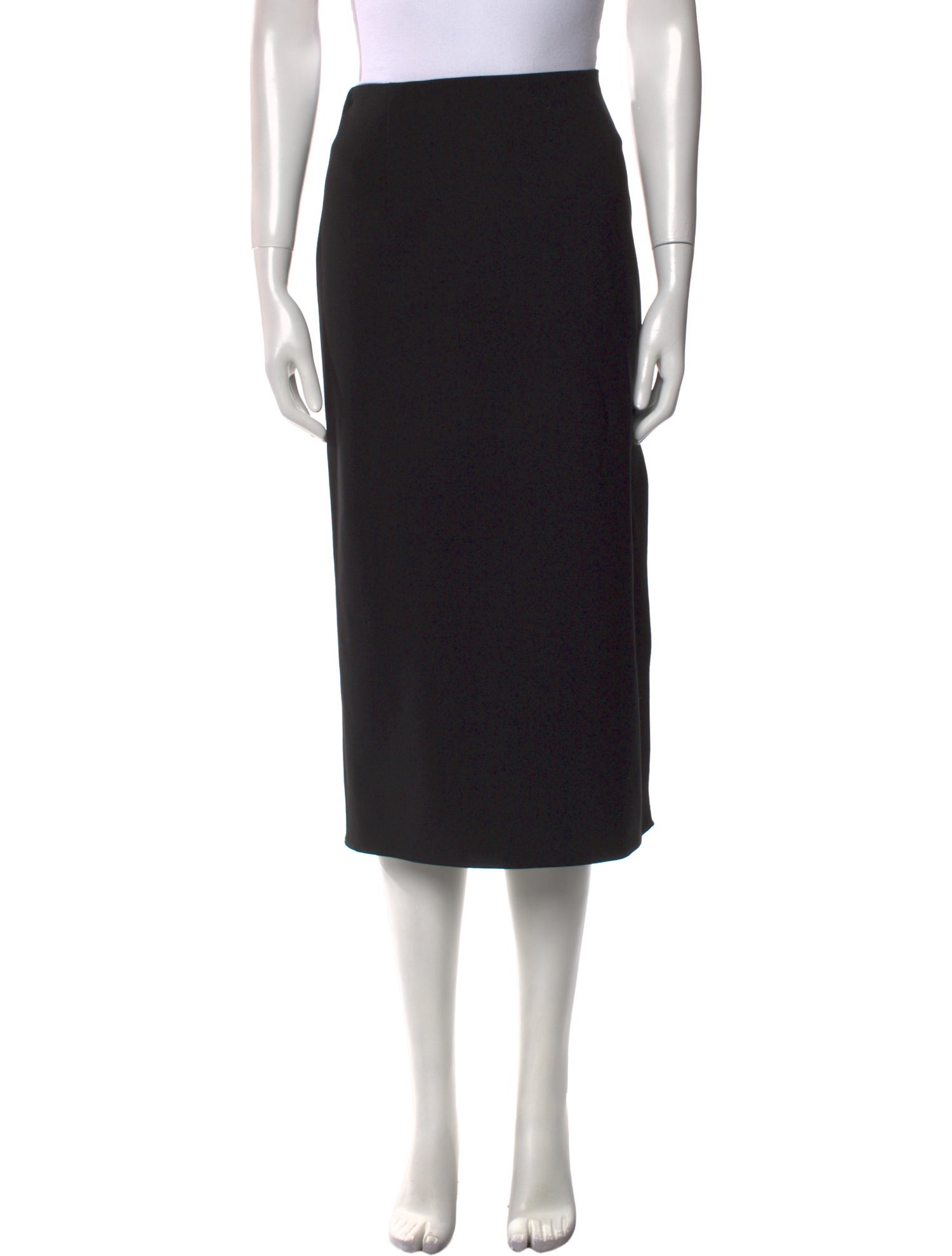 Carolina Herrera Virgin Wool Midi Length Skirt