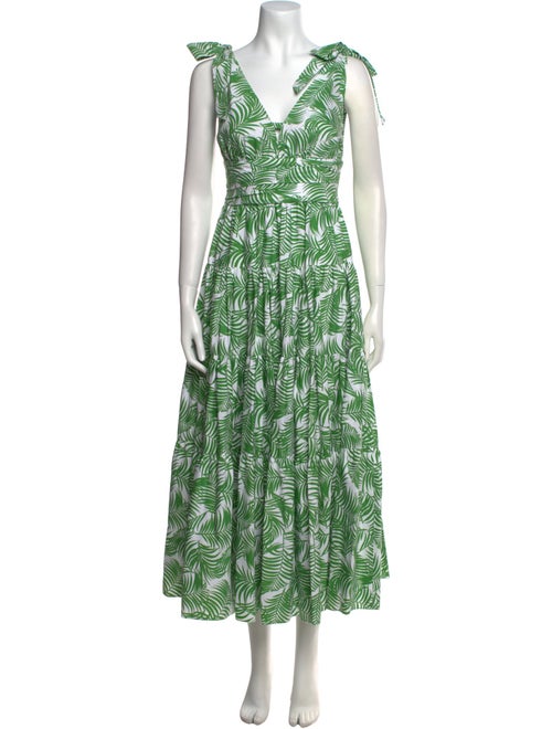 Carolina Herrera Printed Long Dress