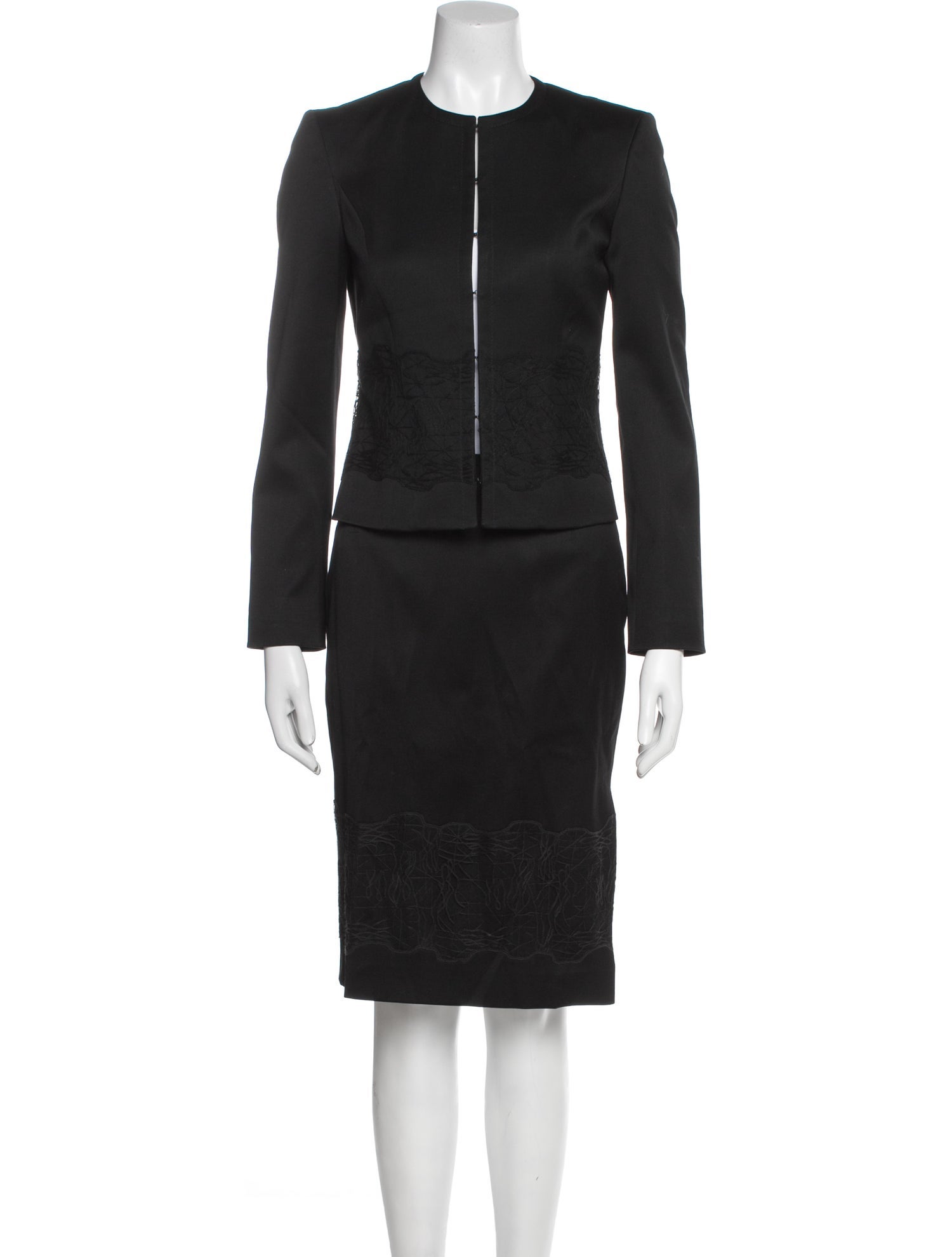 Carolina Herrera Virgin Wool Short Set