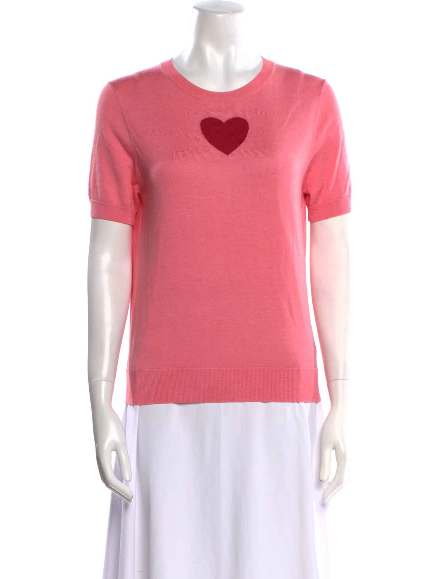 Carolina Herrera Silk Crew Neck Sweater