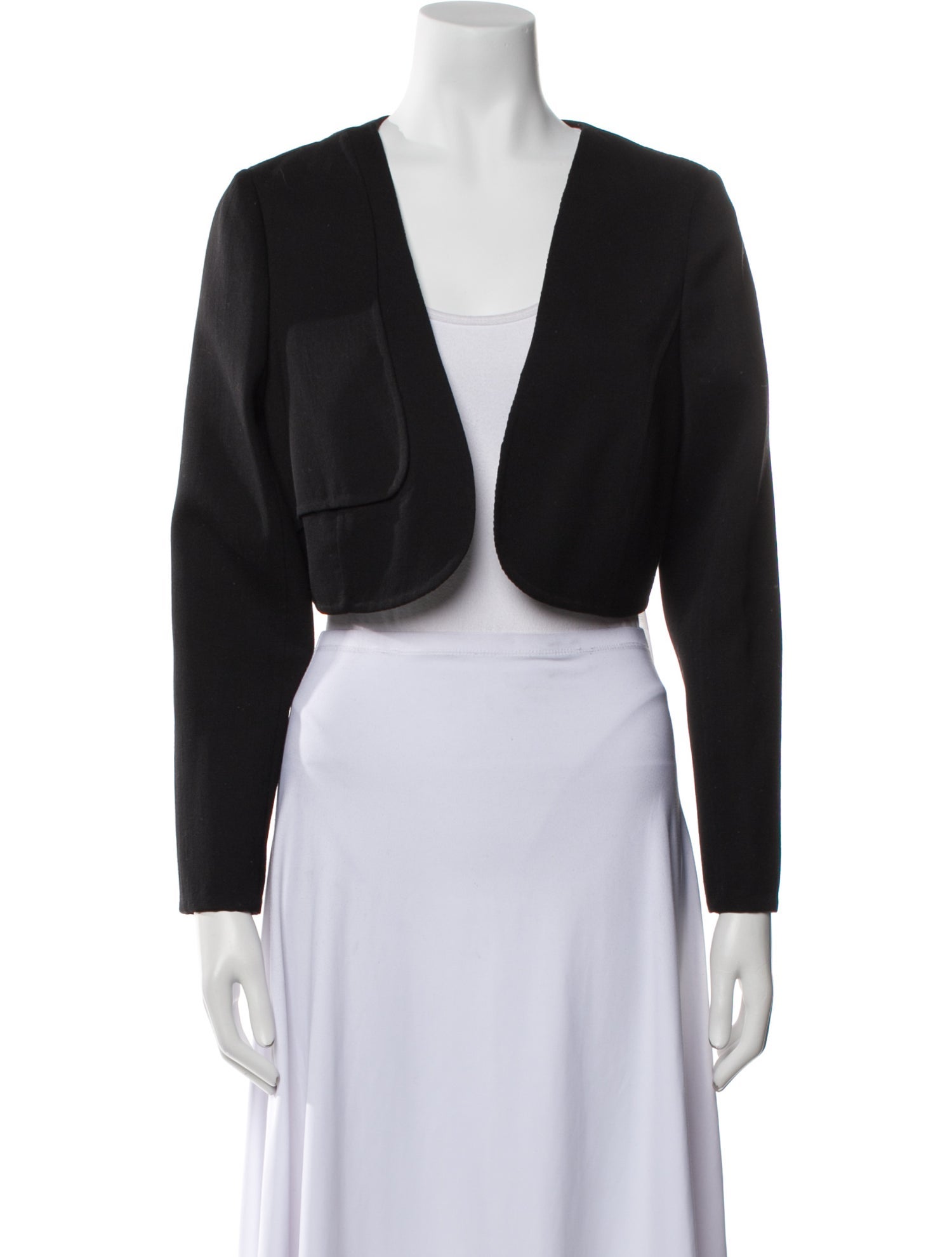 Carolina Herrera Virgin Wool Bolero