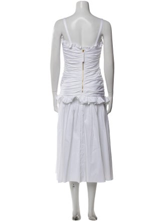 Carolina Herrera Strapless Long Dress