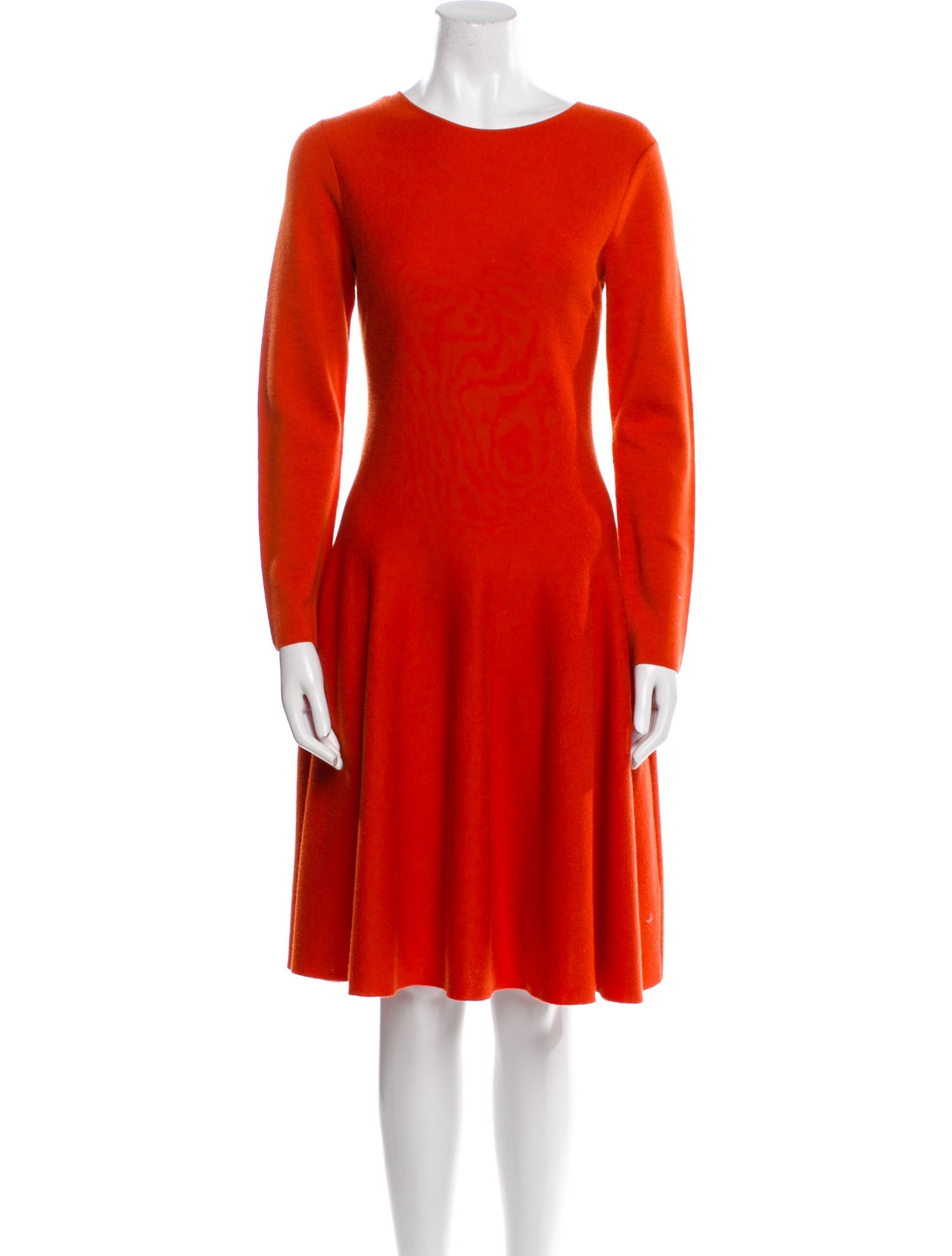 Carolina Herrera Crew Neck Knee-Length Dress