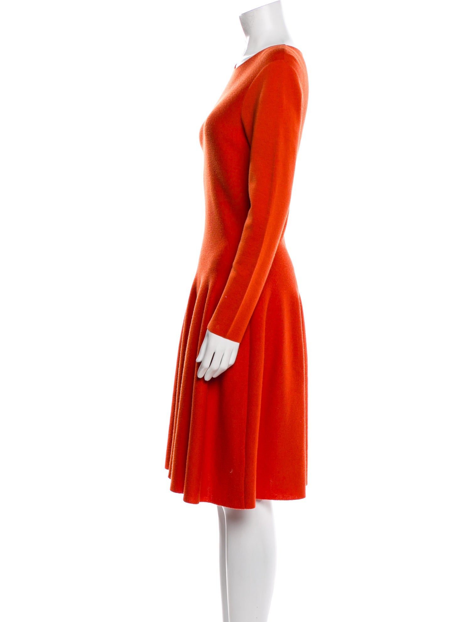 Carolina Herrera Crew Neck Knee-Length Dress