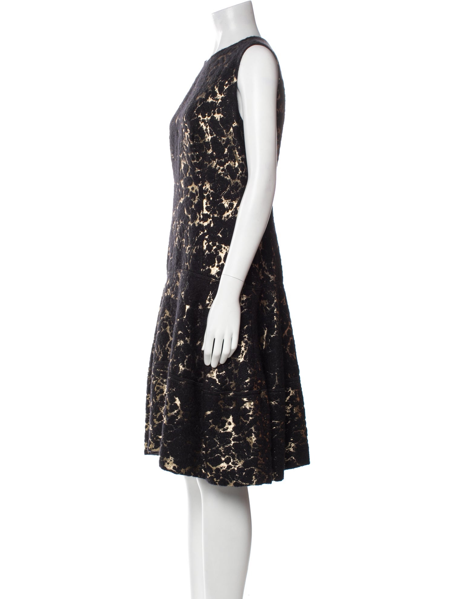 Carolina Herrera Printed Knee-Length Dress