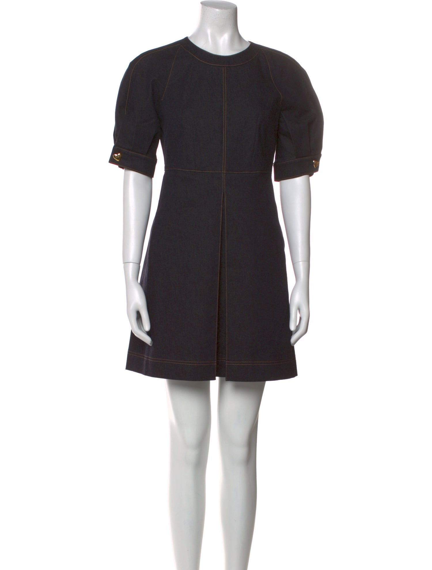 Carolina Herrera Crew Neck Mini Dress