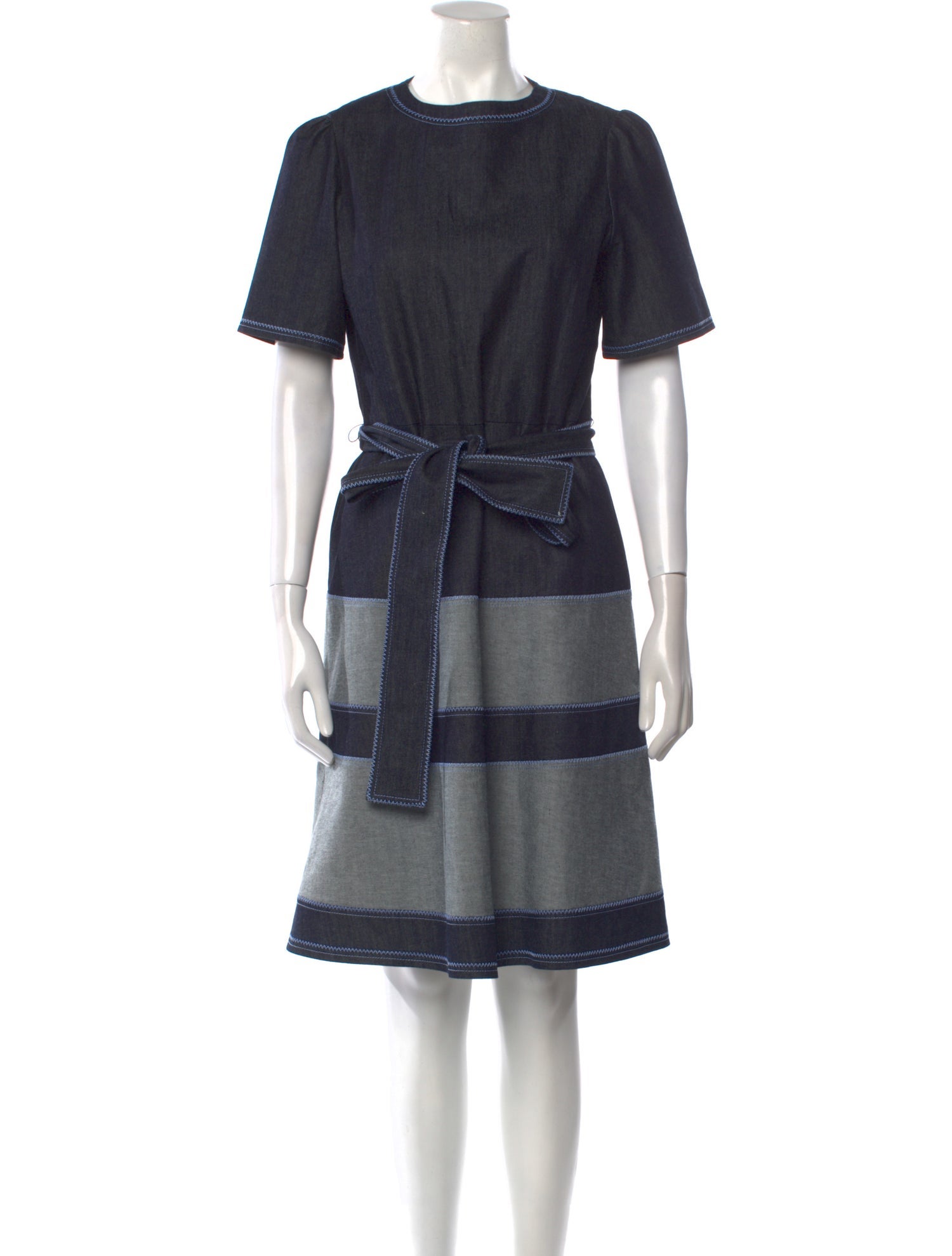Carolina Herrera Crew Neck Knee-Length Dress