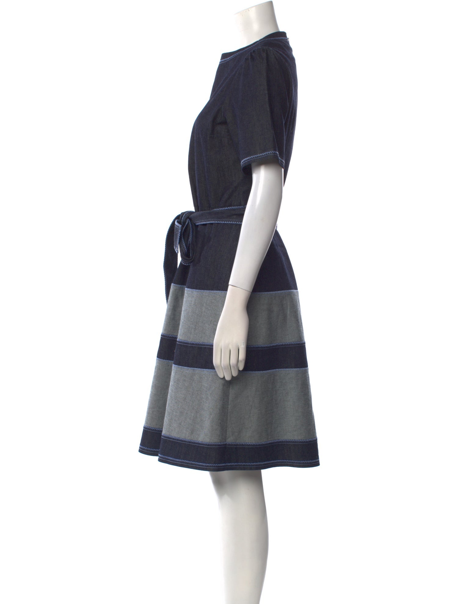 Carolina Herrera Crew Neck Knee-Length Dress