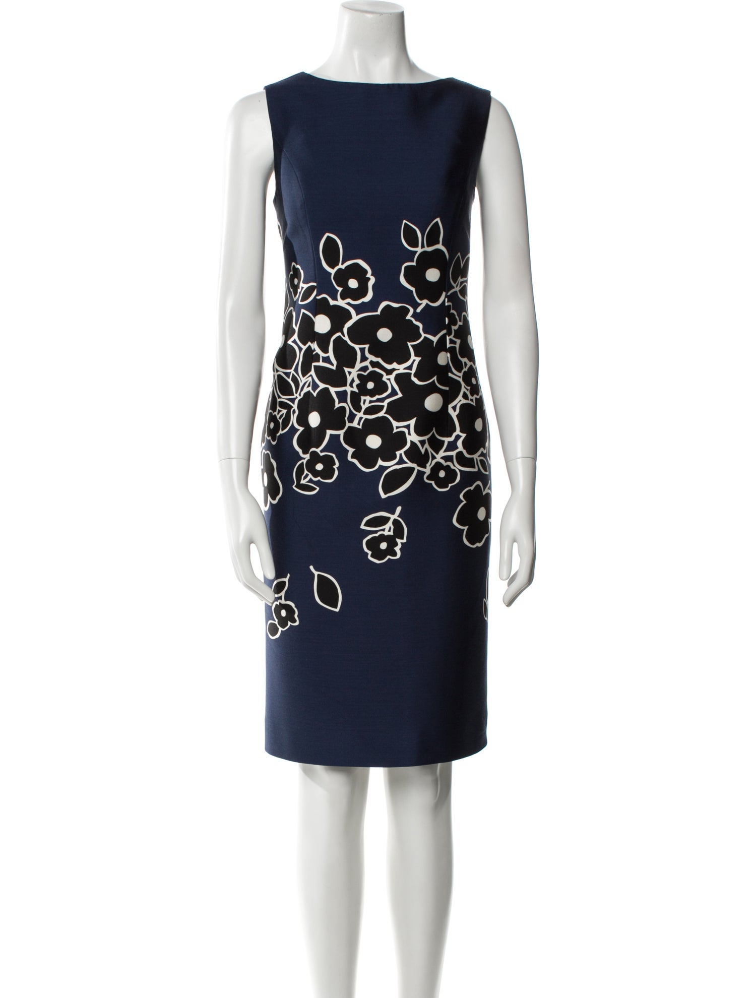 Carolina Herrera Printed Knee-Length Dress