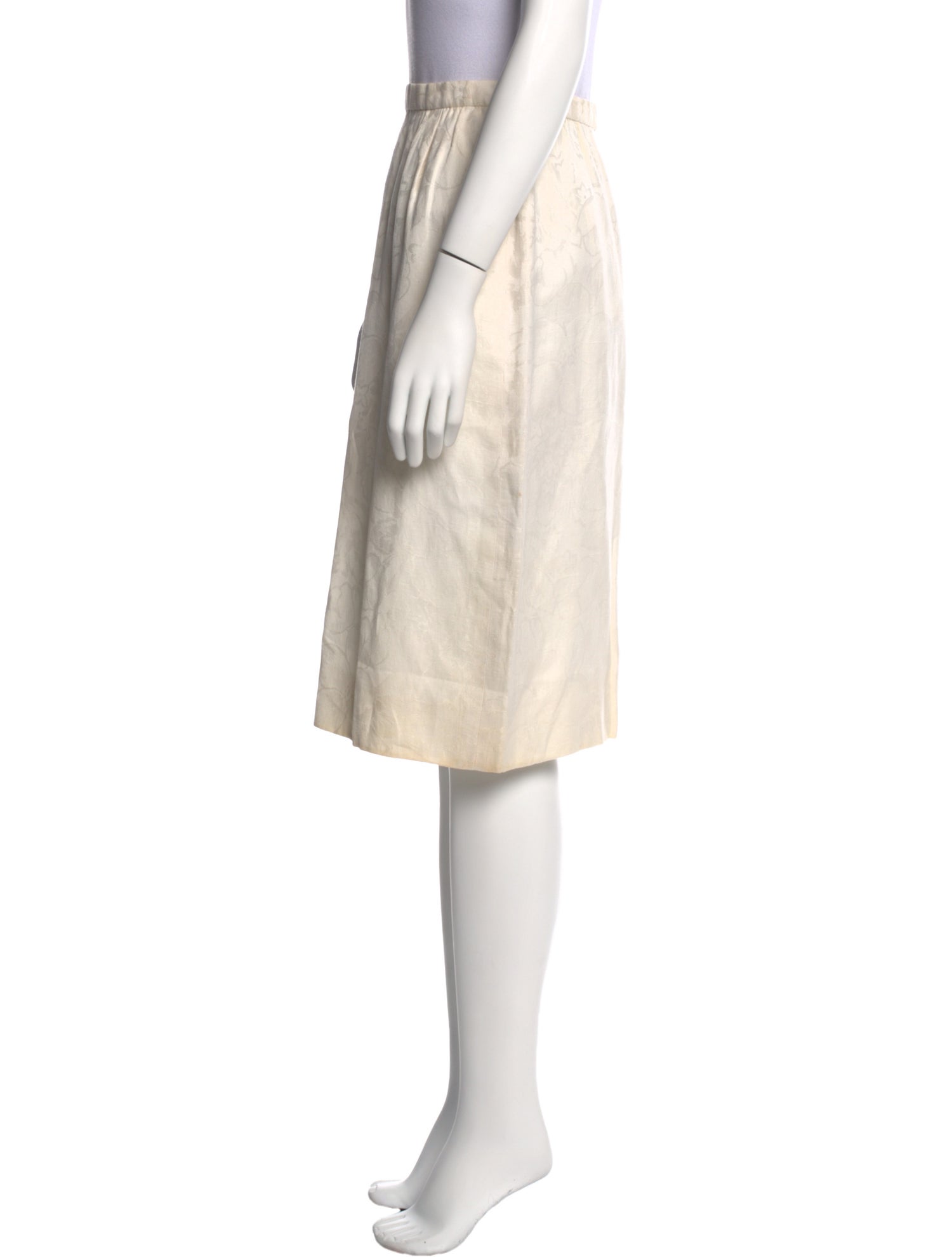 Carolina Herrera Vintage Knee-Length Skirt