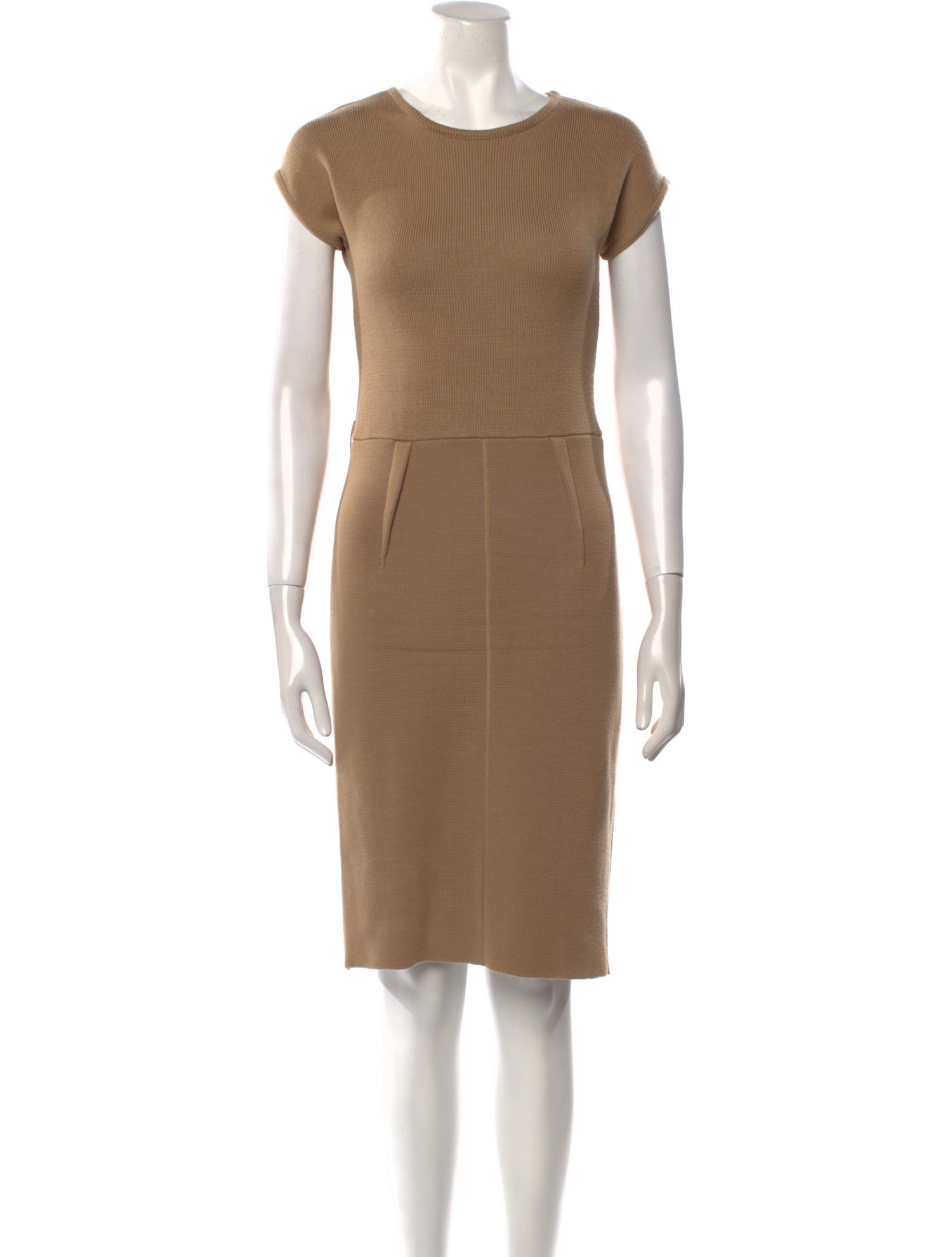 Carolina Herrera Virgin Wool Knee-Length Dress