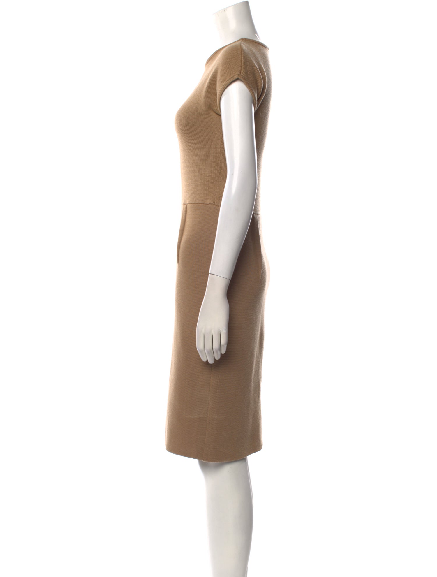 Carolina Herrera Virgin Wool Knee-Length Dress