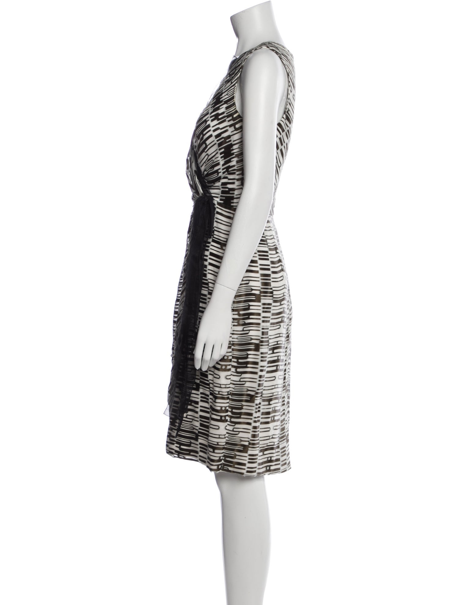 Carolina Herrera Printed Knee-Length Dress