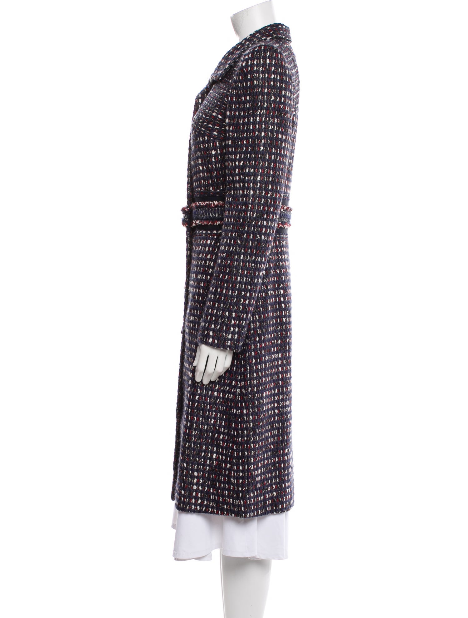 Carolina Herrera Tweed Pattern Jacket