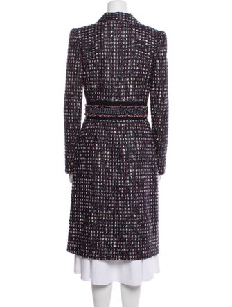 Carolina Herrera Tweed Pattern Jacket