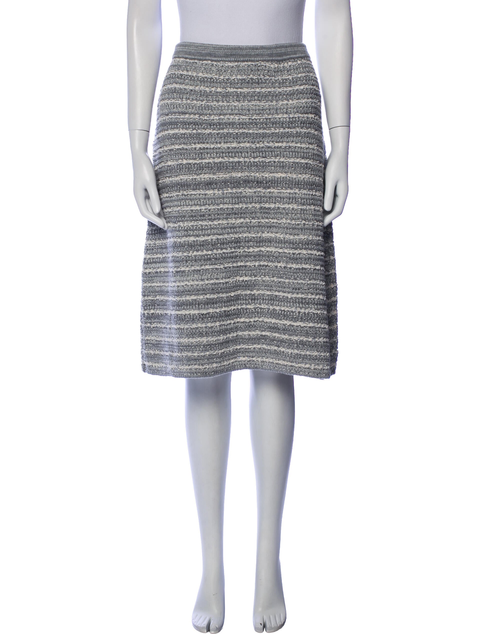 Carolina Herrera Virgin Wool Knee-Length Skirt