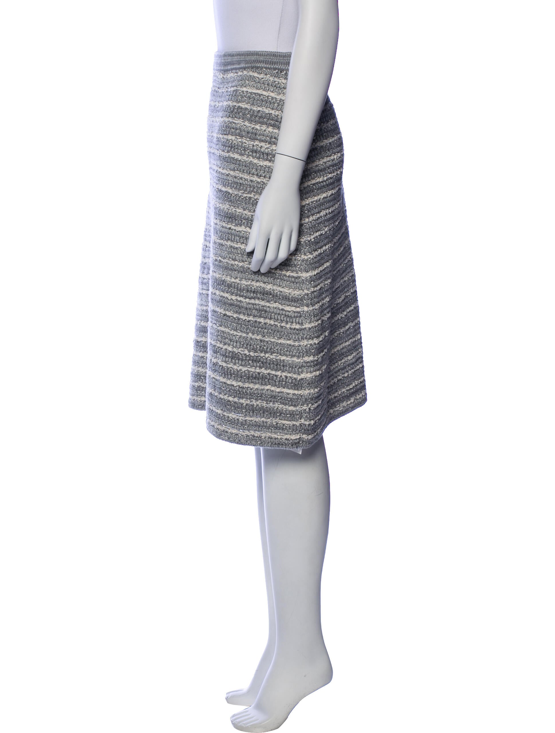 Carolina Herrera Virgin Wool Knee-Length Skirt