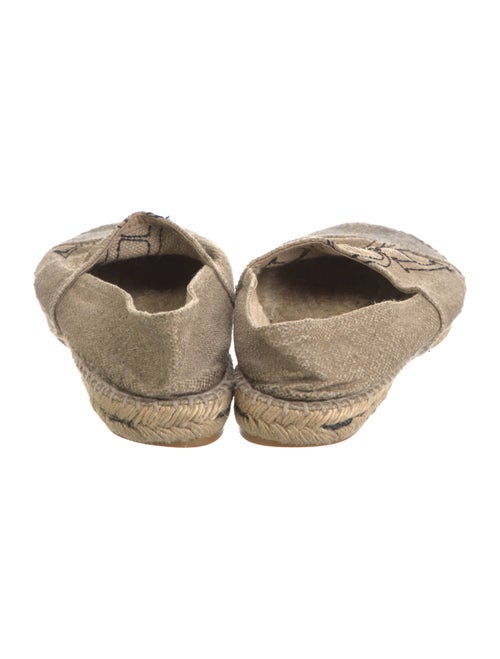 Carolina Herrera Canvas Espadrille Sneakers