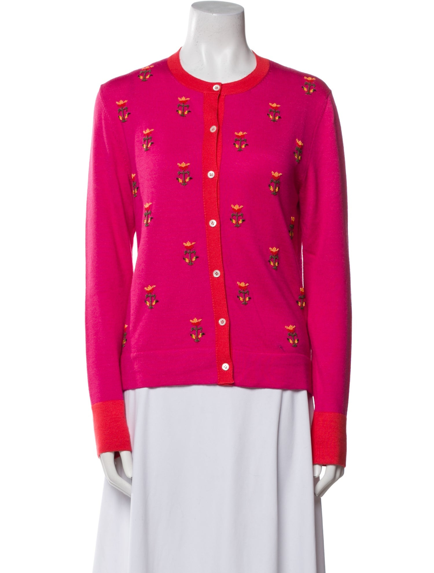 Carolina Herrera Cashmere Crew Neck Sweater