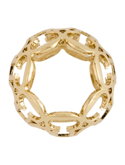 Carolina Herrera Women's Monogram Sphere Ring w/ Box & Dust Bag Included.