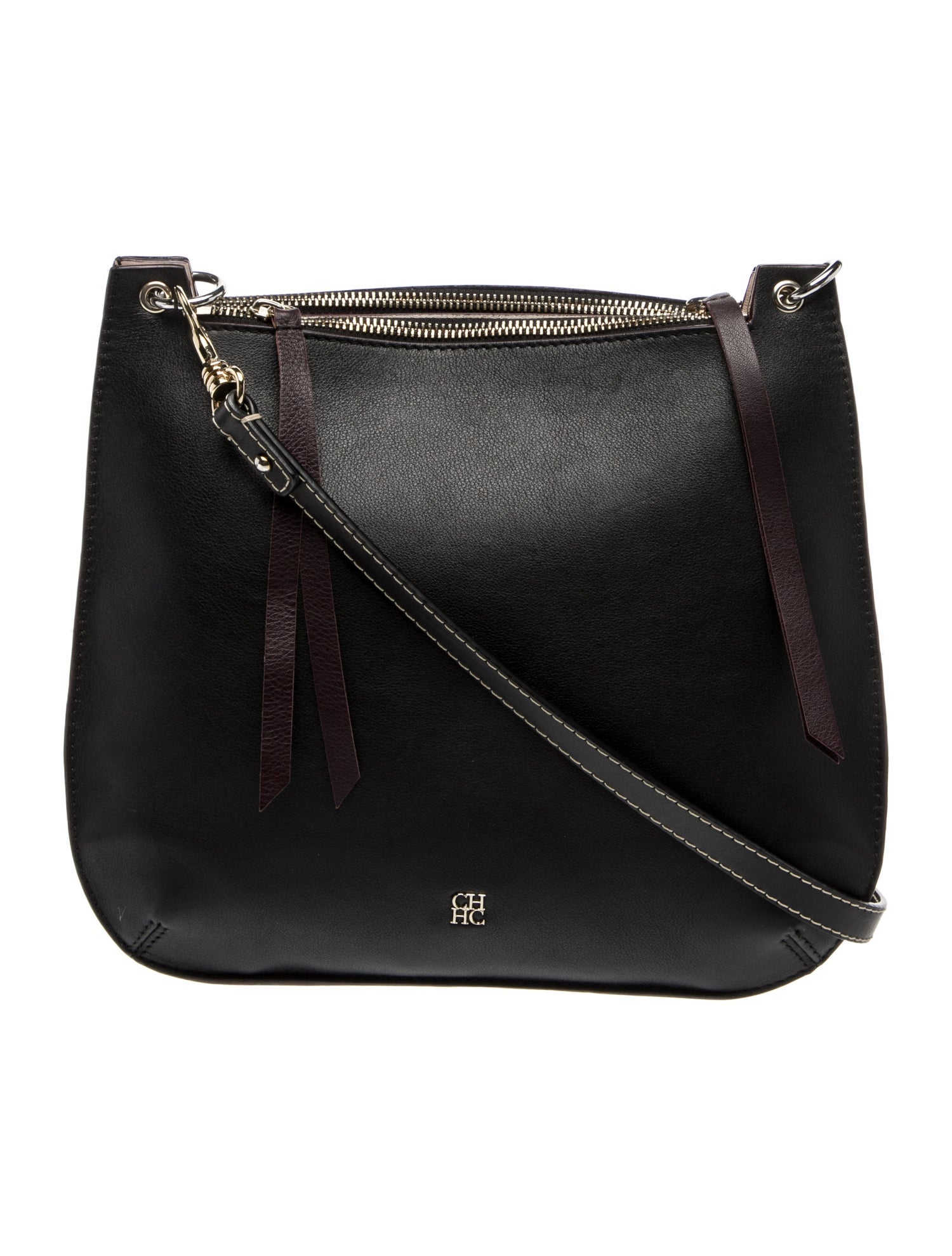 Carolina Herrera Leather Crossbody Bag