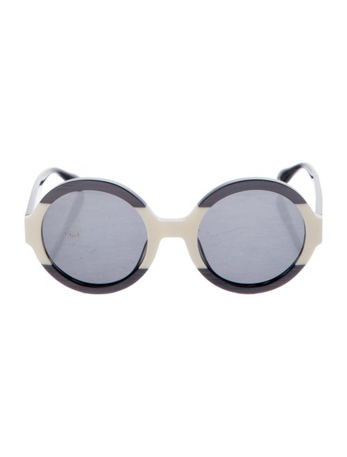 Carolina Herrera Round Tinted Sunglasses